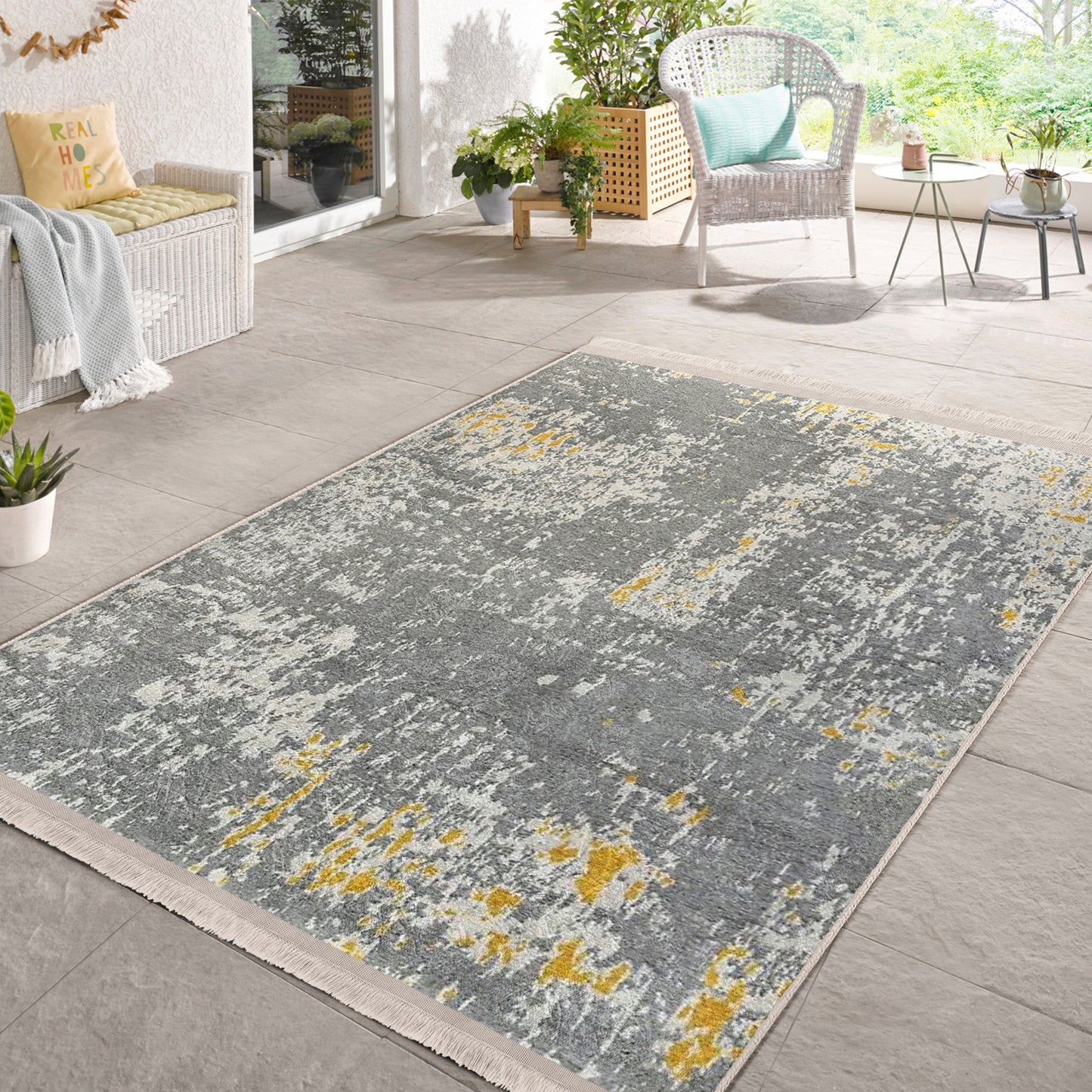 Modern Home Decorative Washable Area Rug | Homeezone