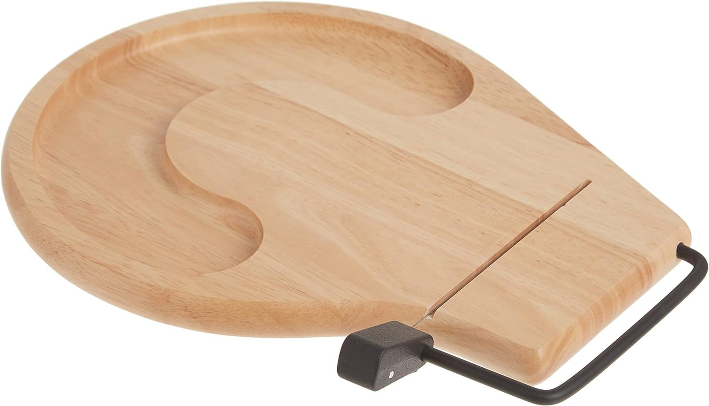 Cheese Slicer/Tray with Cracker Well