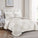 Ibolya Contemporary Ivory Quilt Set - 3 Piece Set