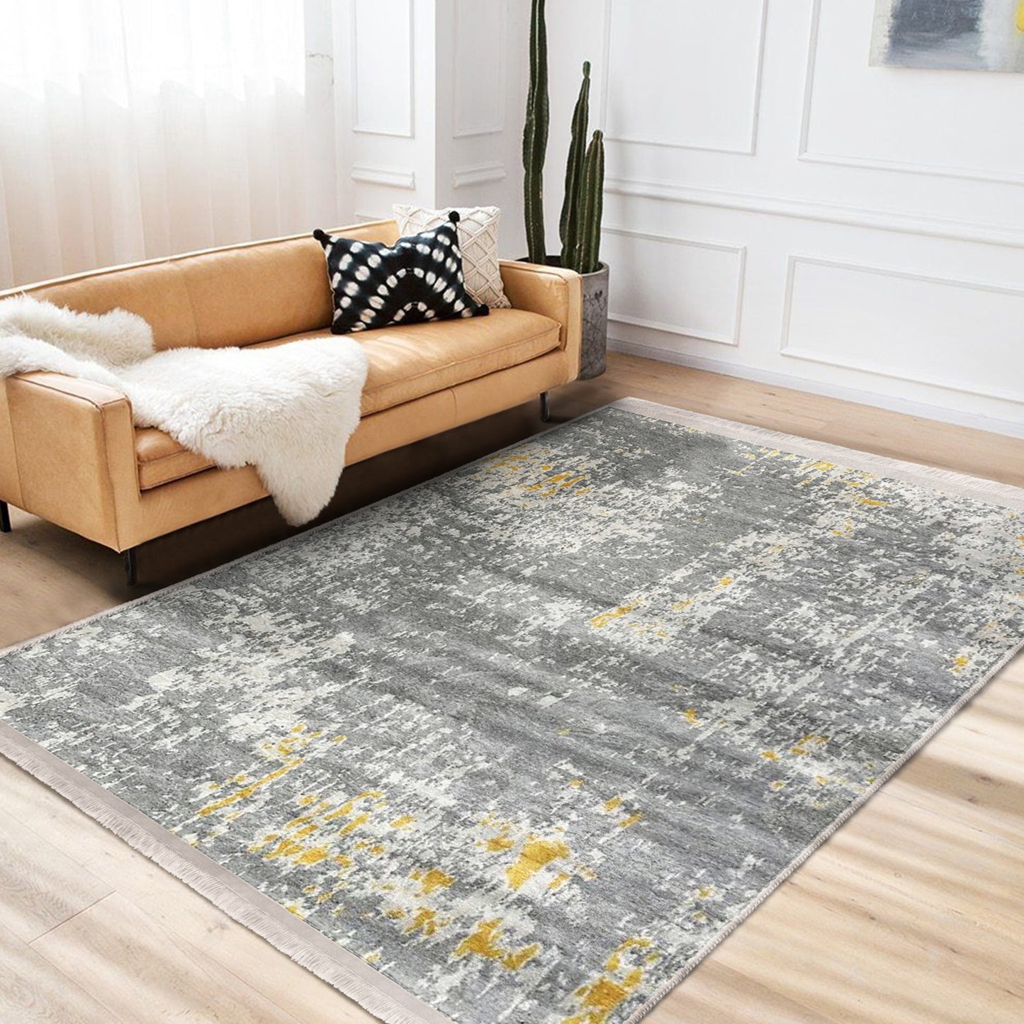 Modern Home Decorative Washable Area Rug | Homeezone