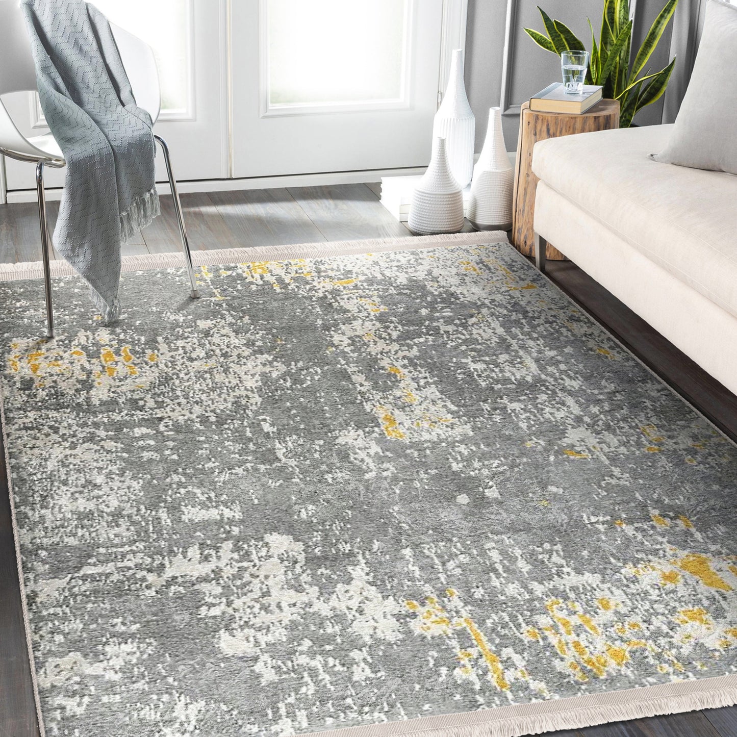 Modern Home Decorative Washable Area Rug | Homeezone