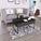 Lift Top Coffee Table Wuzz, Two Legs, Two Shelves, Carbon Espresso / Black Wengue Finish