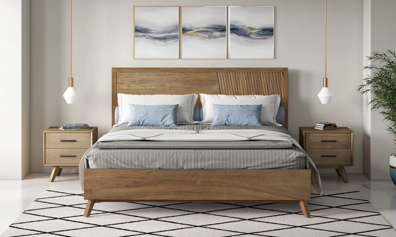 Weisberg Solid Wood Platform Bed