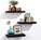 Black Floating Shelves Wall Display Ledge Shelf, Perfect for Bedroom, Bathroom, Living Room and Kitchen Storage, Set of 3, 5.9" Deep