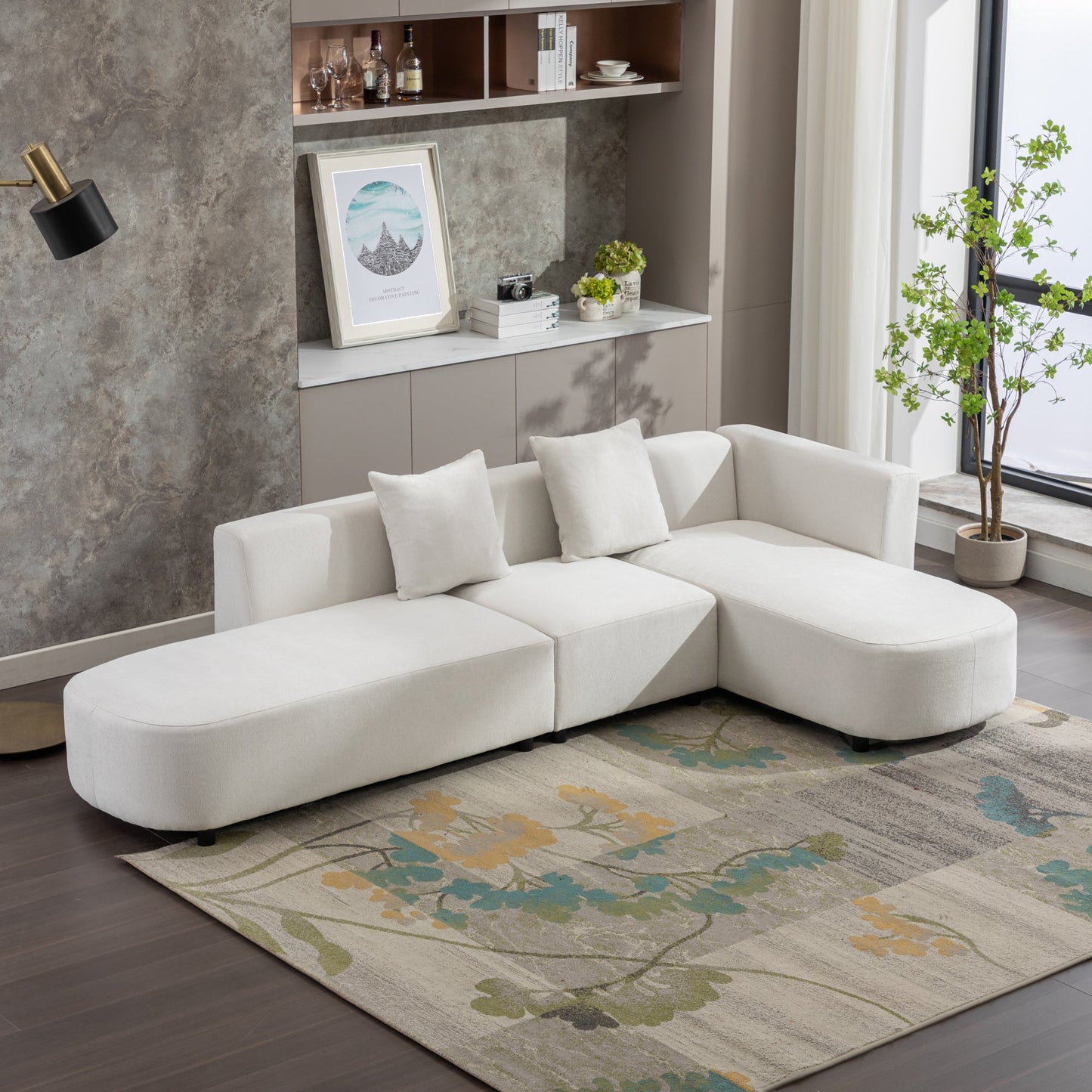 Luxury Modern Style Living Room Upholstery Sofa