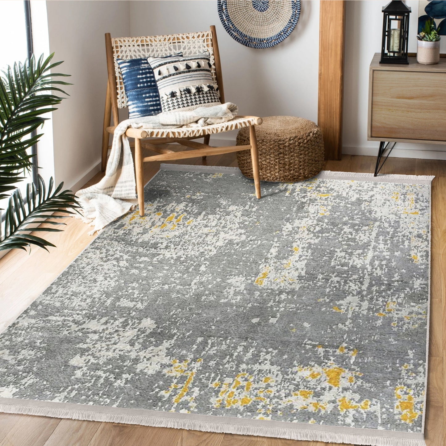 Modern Home Decorative Washable Area Rug | Homeezone