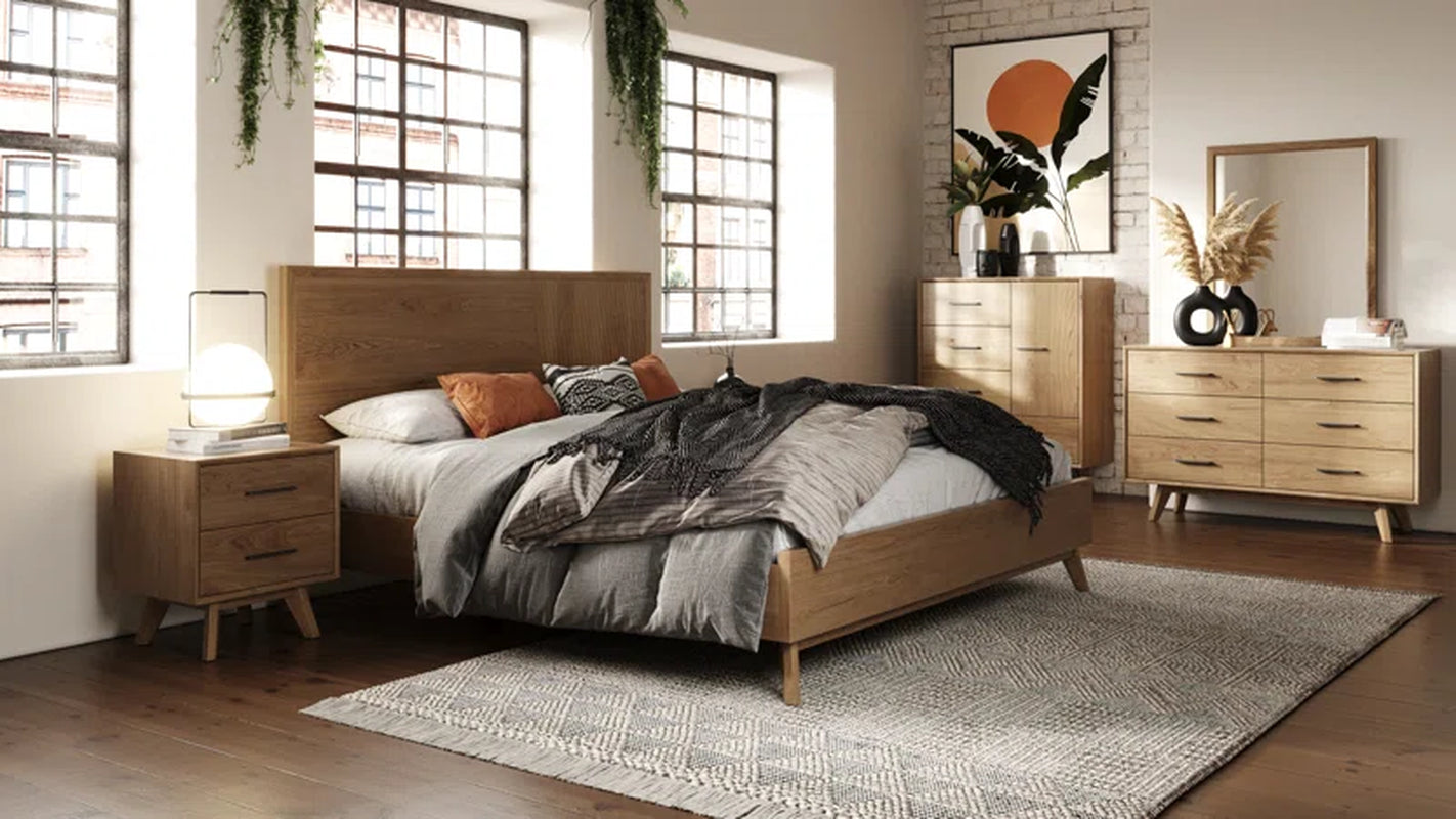 Weisberg Solid Wood Platform Bed