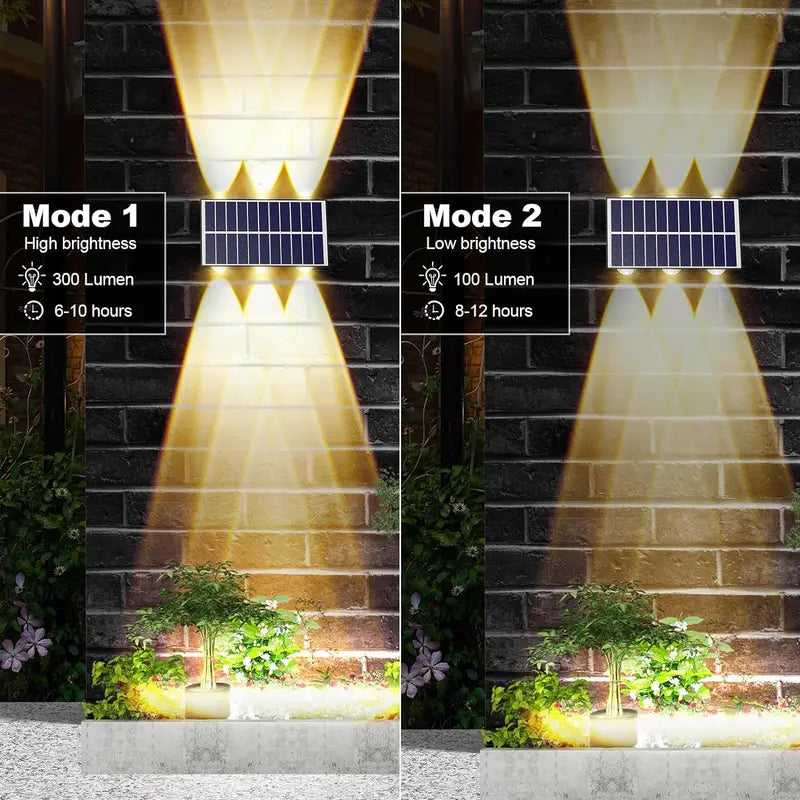 Solar Deck Lights Outdoor 8 Pack, Solar Step Lights Waterproof Led Solar Lights for Outdoor Stairs, Step , Fence, Yard, Patio, and Pathway(Warm White)