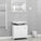 Bathroom Furniture Set White Chipboard