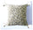 Throw Pillow Cover Beige Woven 20" X 20" with Insert