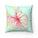 Green Leaf Square Pillow Home Decoration Accents - 4 Sizes