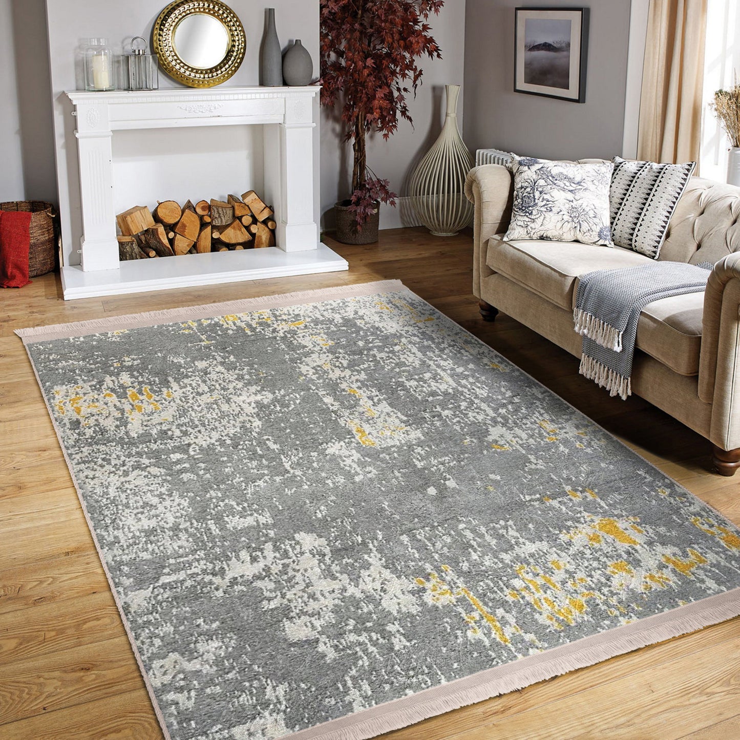 Modern Home Decorative Washable Area Rug | Homeezone