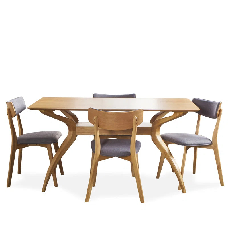 Bryona 5 - Piece Trestle Dining Set