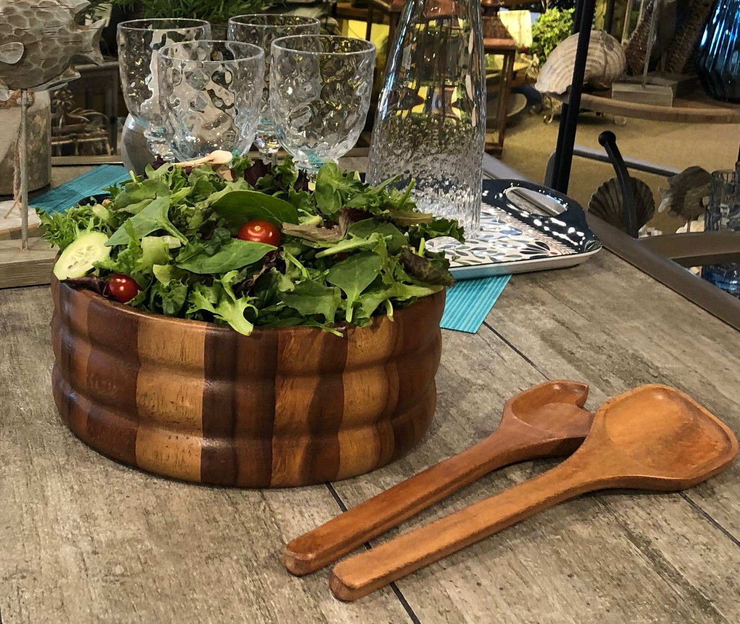 Salad Bowl with Servers