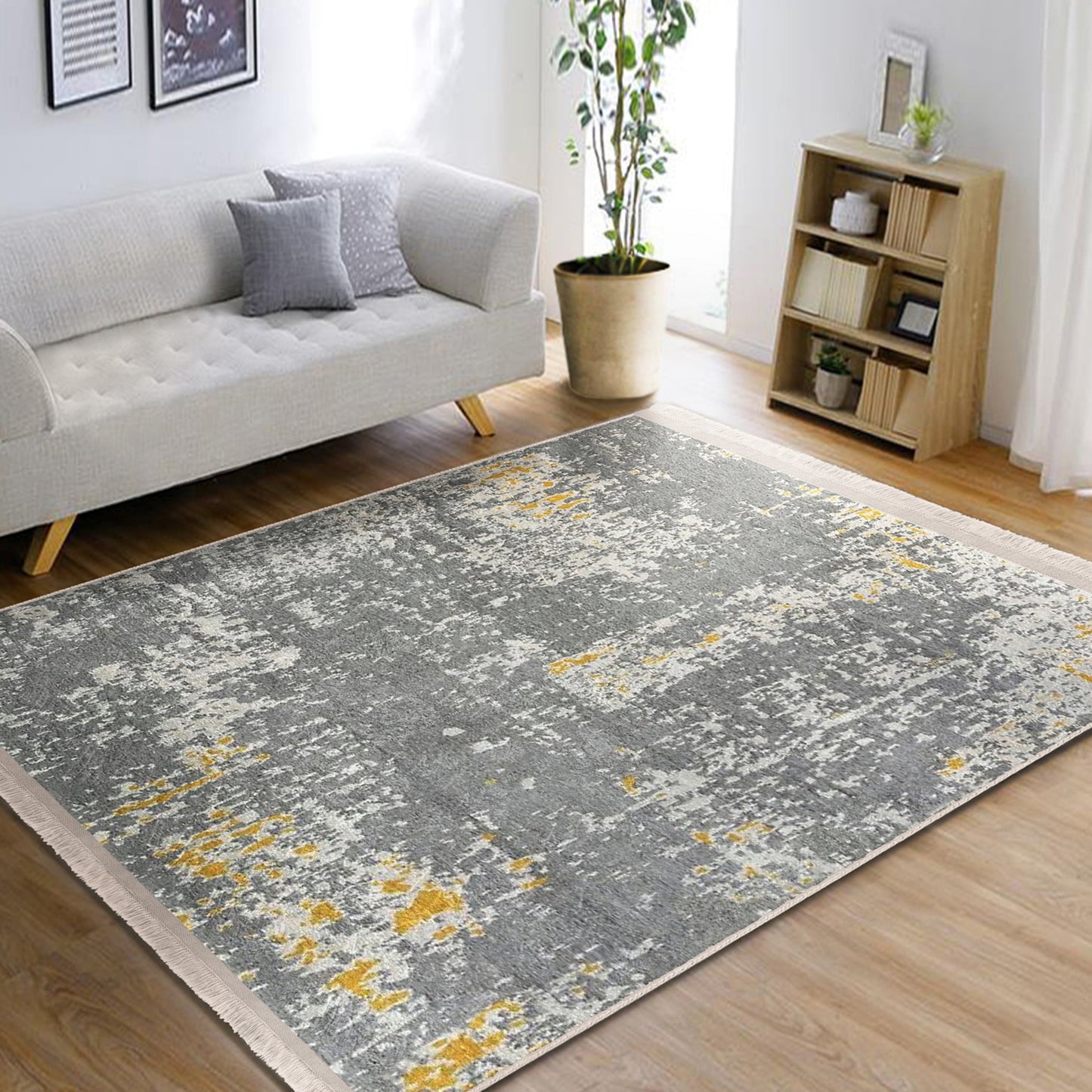 Modern Home Decorative Washable Area Rug | Homeezone