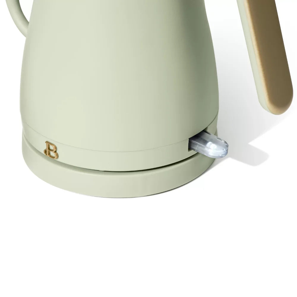 Electric Gooseneck Kettle, Sage Green by Drew Barrymore Tea Kettle