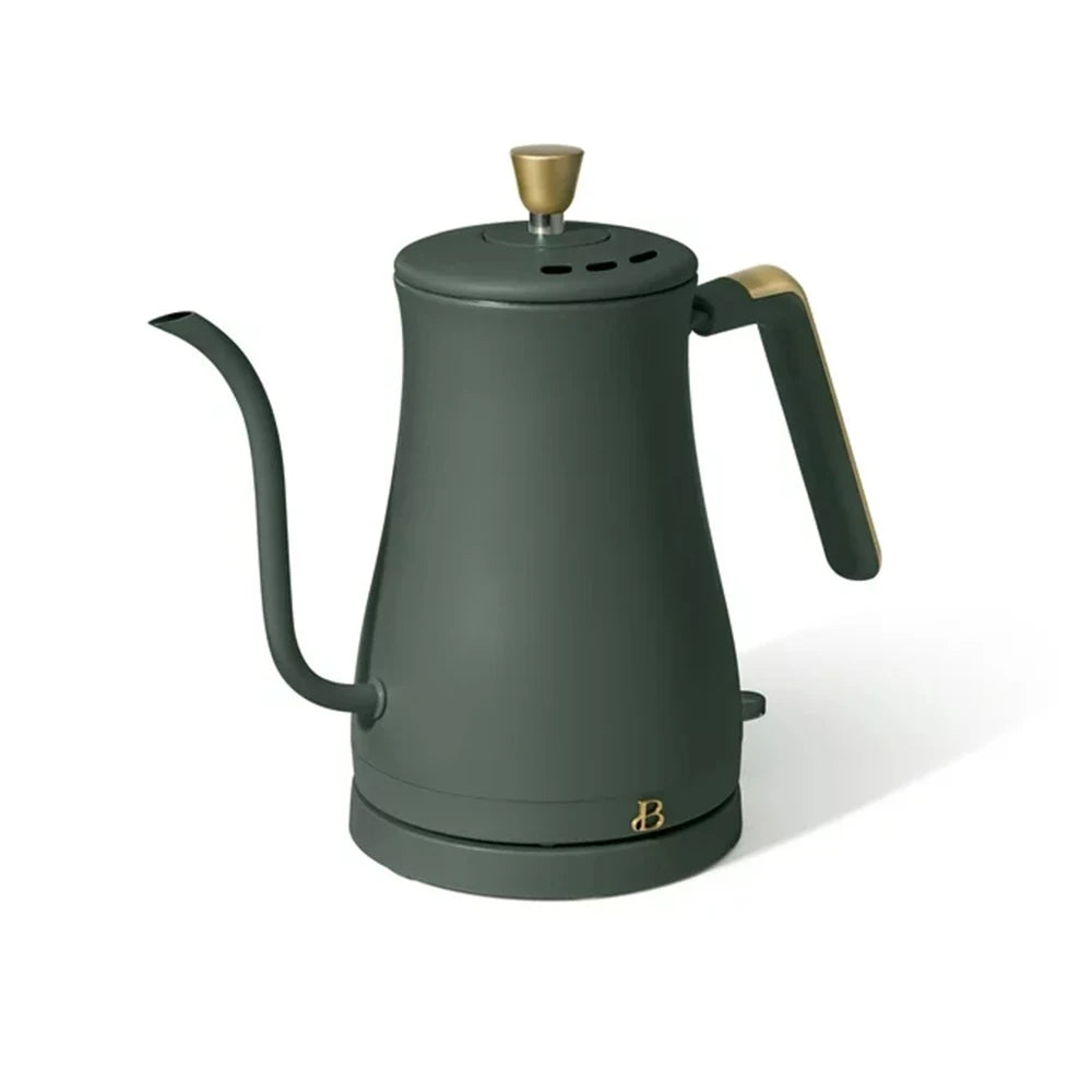 Electric Gooseneck Kettle, Sage Green by Drew Barrymore Tea Kettle