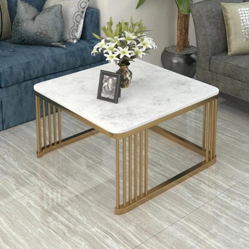 Marble Combination Side Table Журнальный Столик Living Room End Coffee Table Modern Sofa Center Table Square Table Furniture