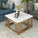 Marble Combination Side Table Журнальный Столик Living Room End Coffee Table Modern Sofa Center Table Square Table Furniture